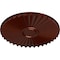 Ekena Millwork Shakuras Ceiling Medallion (For Canopies up to 5"), Hand-Painted Antique Copper, 19 3/4"OD x 1 3/8"P CM20SHACS - alternate 2